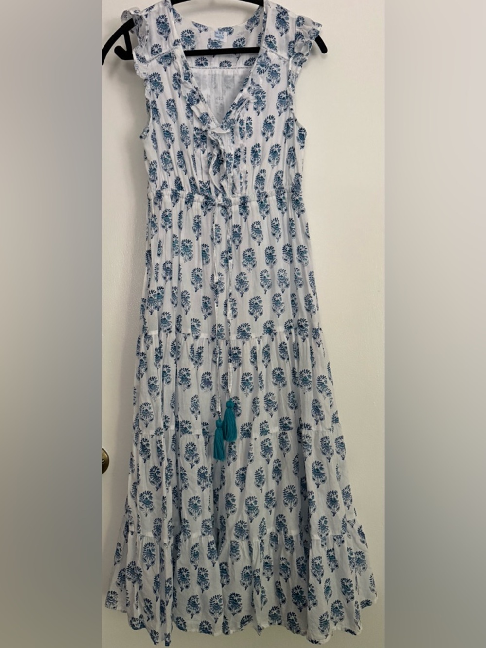 Mer St Barth Cotton Floral Dress